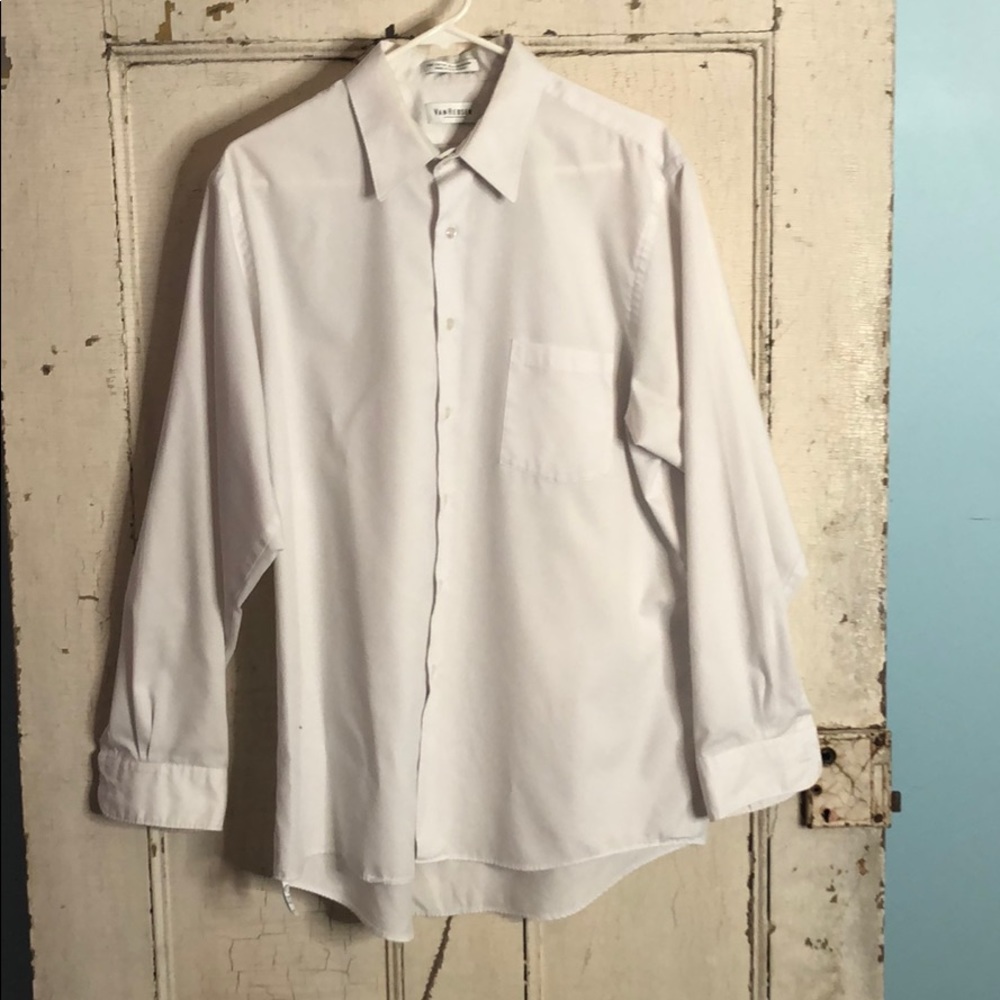 Van Heusen white dress shirt